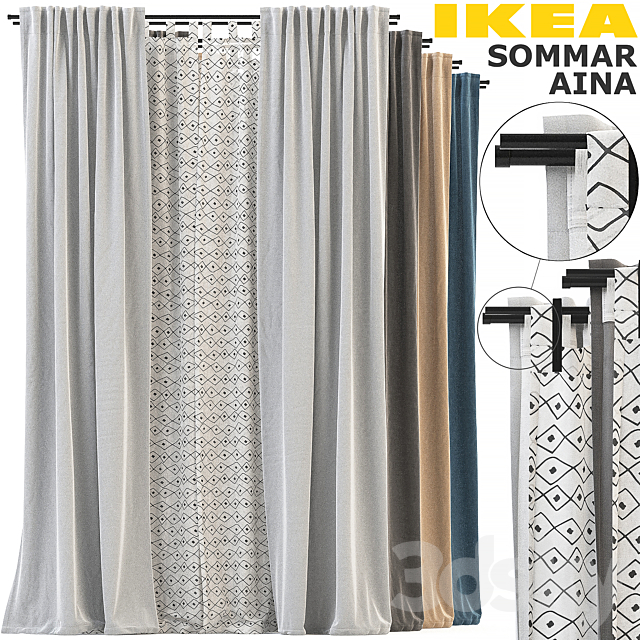 IKEA AINA. SOMMAR. REKKA 3DSMax File - thumbnail 1