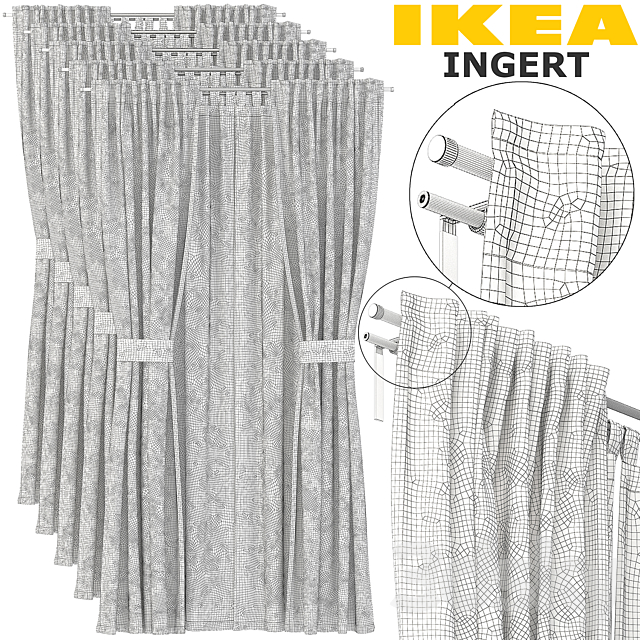 IKEA INGERT. MATILDA. REKKA (INGERT. Matilda. REKKA) 3DSMax File - thumbnail 3