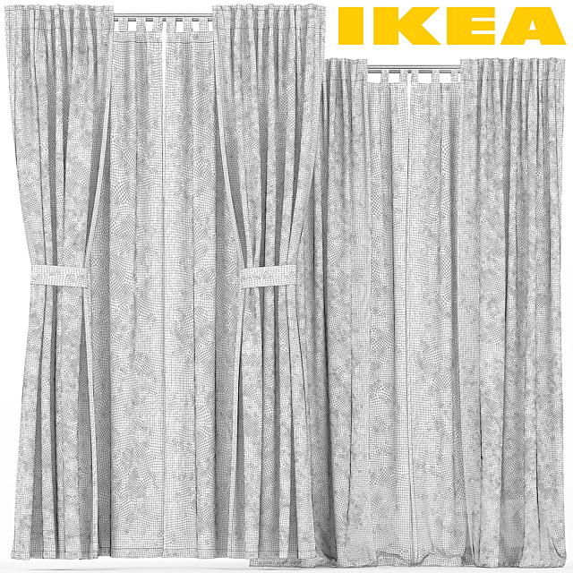 IKEA RODARV. MATILDA. REKKA SET 3DSMax File - thumbnail 3