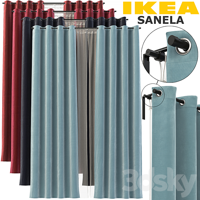 IKEA SANELA (Sanel) 3DSMax File - thumbnail 1