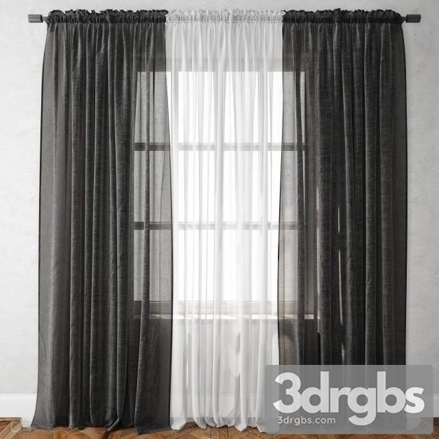 Inner Curtain 022 3dsmax Download - thumbnail 1