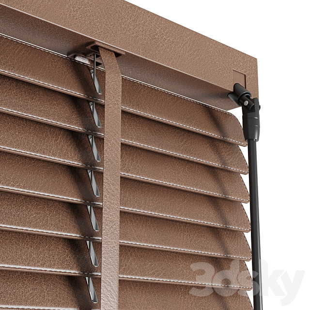 Leather blinds 150 cm 3DSMax File - thumbnail 4