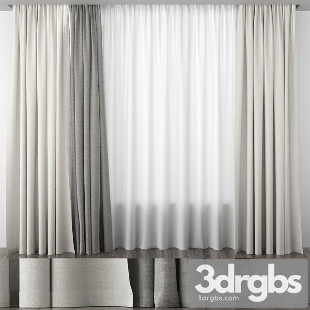 Linen curtains 98 - thumbnail 1