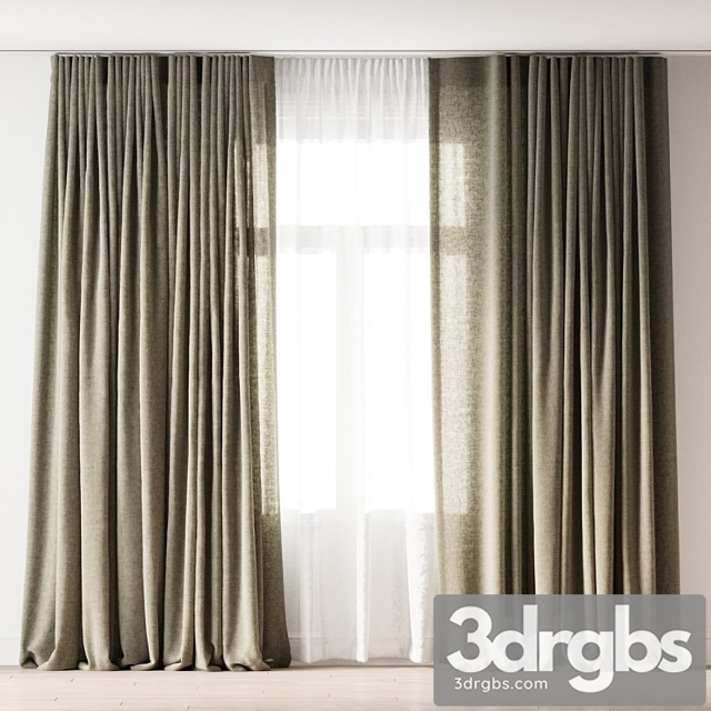 Linen curtains - thumbnail 1