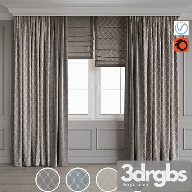 Modern style curtains 9 - thumbnail 1