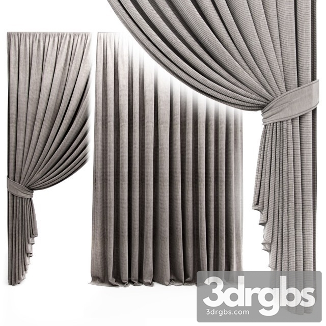 Neoclassic Curtain Luxury 05 3dsmax Download - thumbnail 1