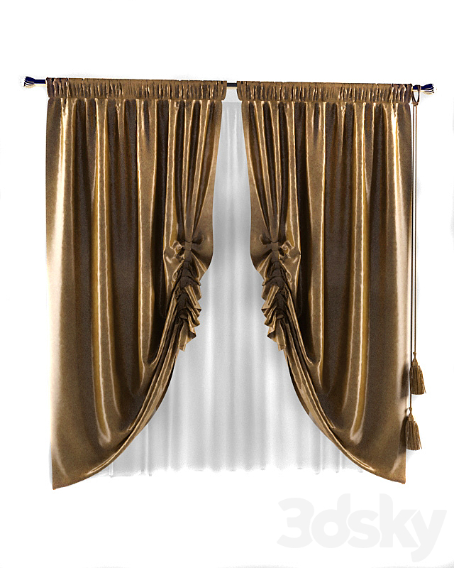 PROFI curtain 3DSMax File - thumbnail 1