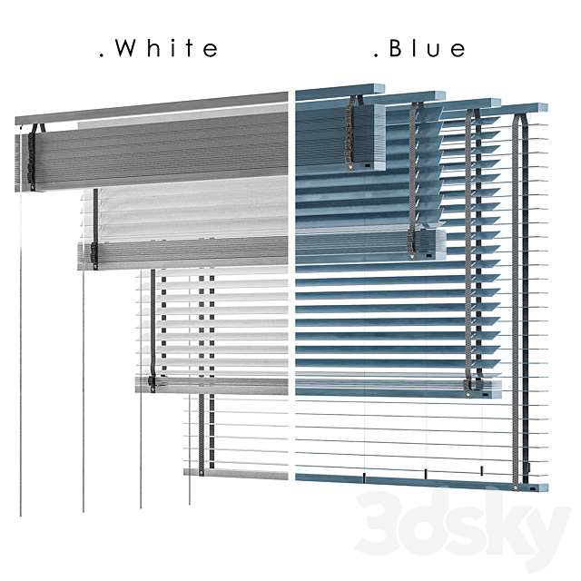 PVC Blind 1500 in 45 mm 3DS Max Model - thumbnail 6