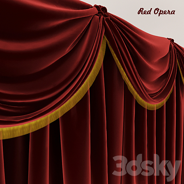 RedOpera 3DS Max Model - thumbnail 3