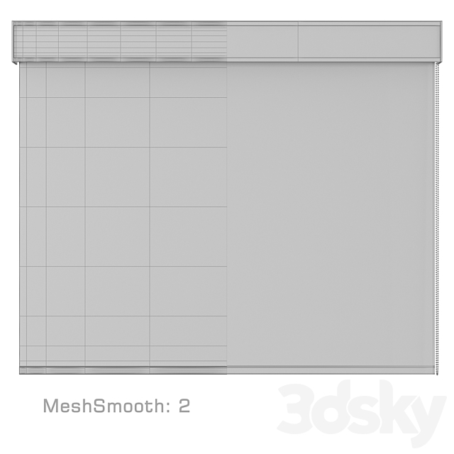 Roller Blind 66 | Wayfair | LEVOLOR 3ds Max - thumbnail 3