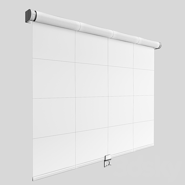 Roller blind Ikea Tuppler 3DSMax File - thumbnail 3