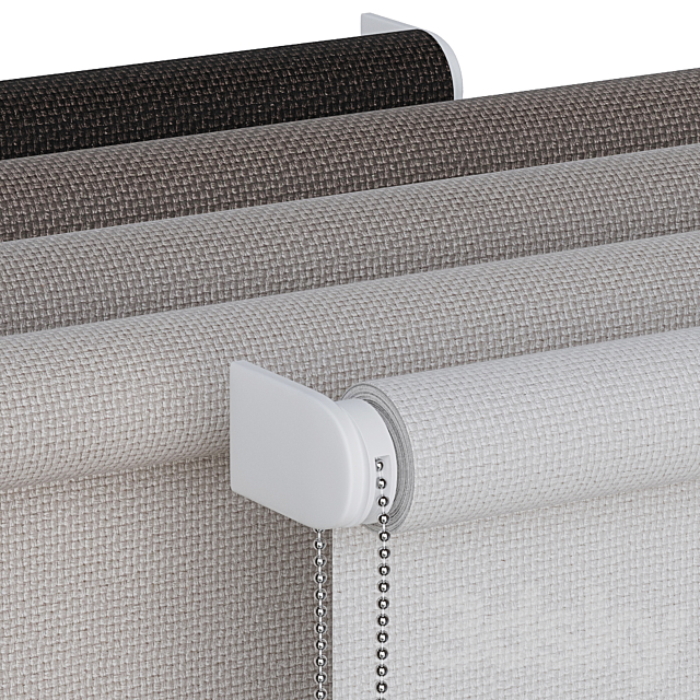 Roller blinds 3ds Max - thumbnail 3