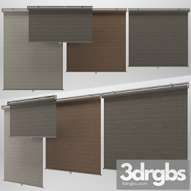 Roller blinds ikea 3dsmax Download - thumbnail 1