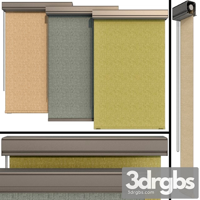 Roller blinds set - thumbnail 1