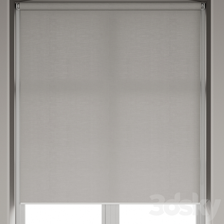 Roller blinds set №2 3DS Max - thumbnail 2