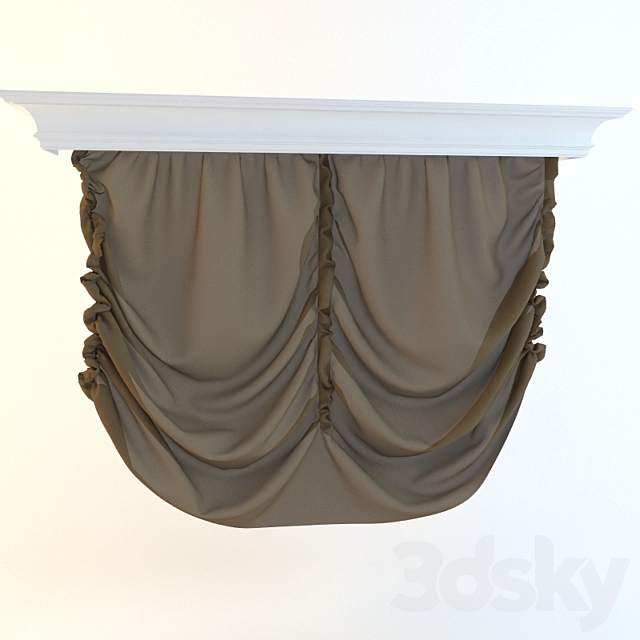 Roman blind 3DSMax File - thumbnail 1