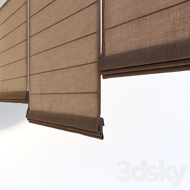 Roman blind 3DSMax File - thumbnail 2