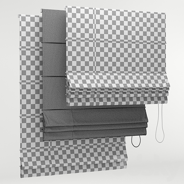 Roman blind 40 3DSMax File - thumbnail 3