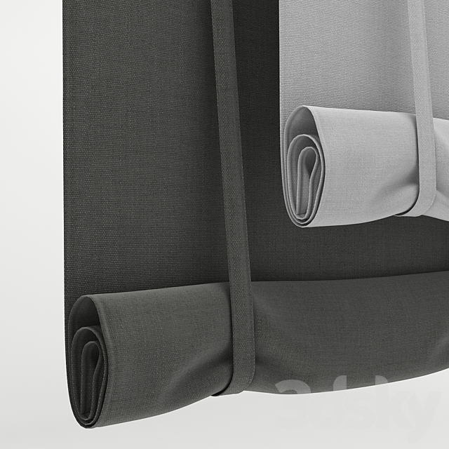 Roman blind 41 3ds Max - thumbnail 2