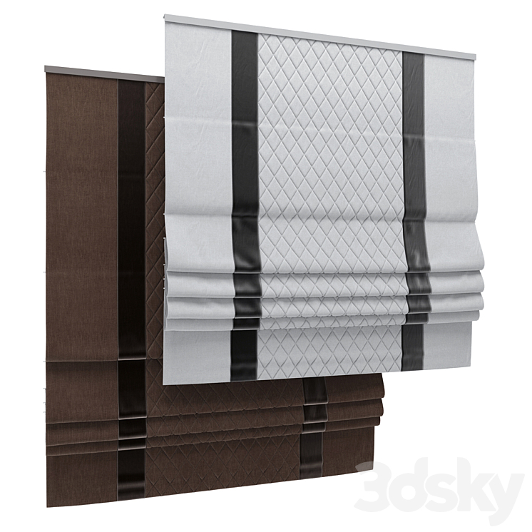 Roman Blind 61 3DS Max - thumbnail 1