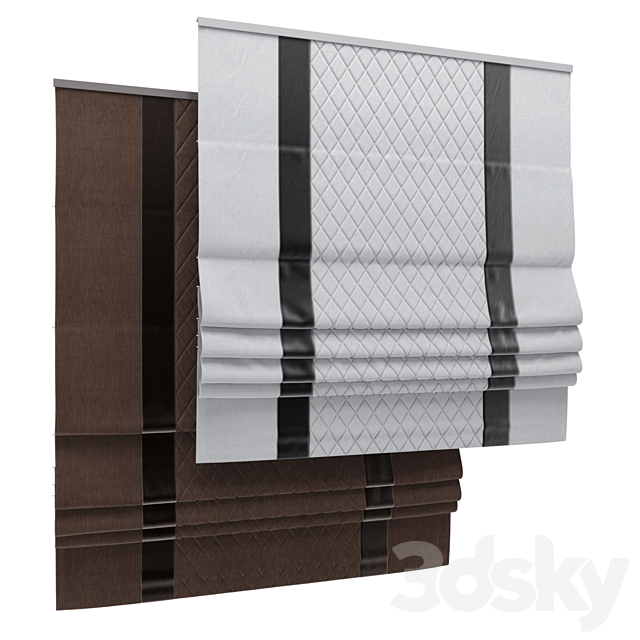 Roman Blind 61 3DSMax File - thumbnail 1