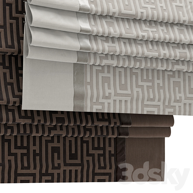 Roman blind 93 3DSMax File - thumbnail 2