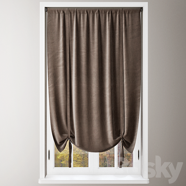 Roman Blinds 13 3DSMax File - thumbnail 2