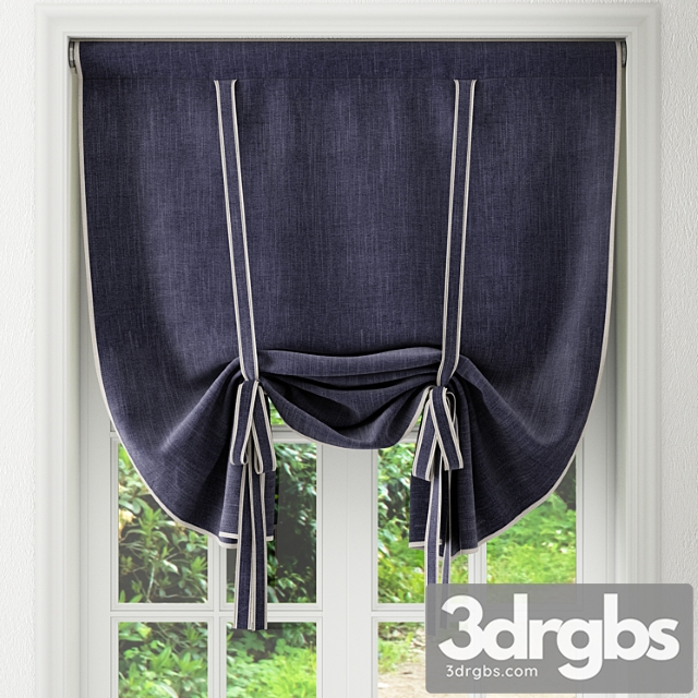 Roman Blinds 16 3dsmax Download - thumbnail 1