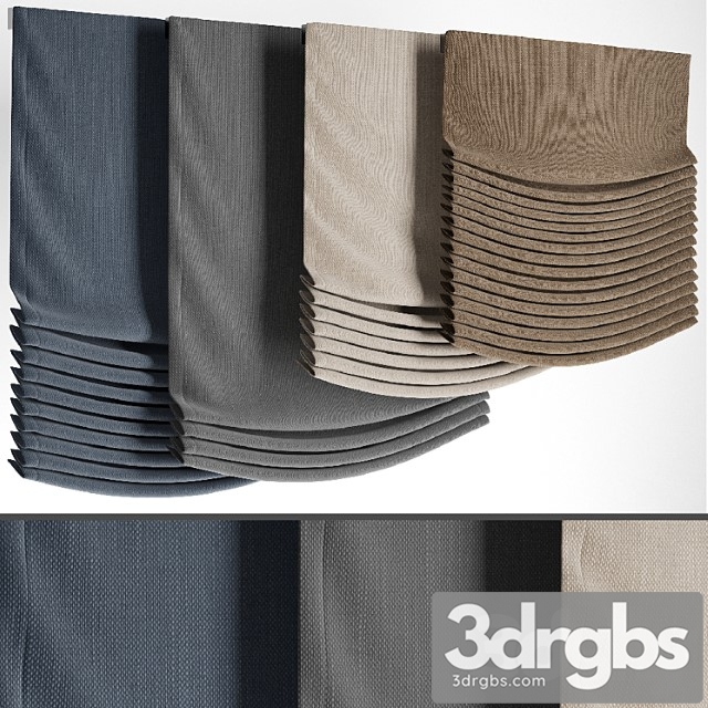 Roman blinds 21 3dsmax Download - thumbnail 1