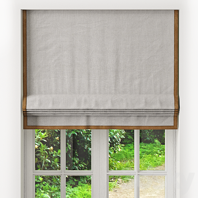 Roman Blinds 3 3DSMax File - thumbnail 1