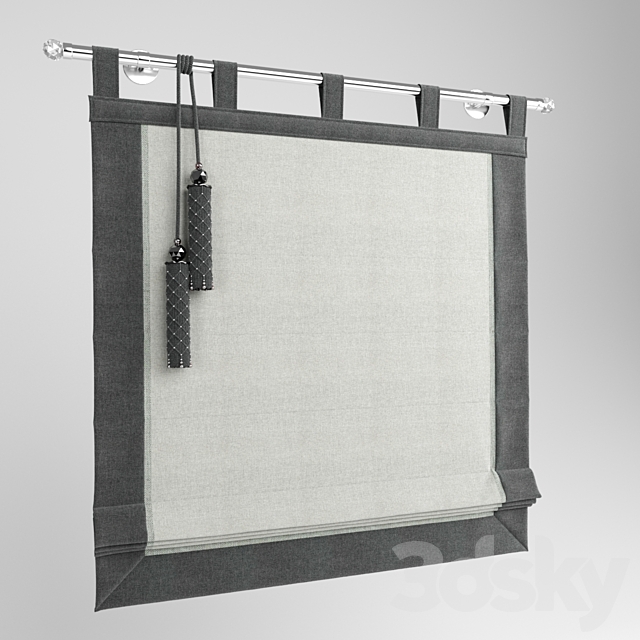 Roman blinds ?8 3DSMax File - thumbnail 1