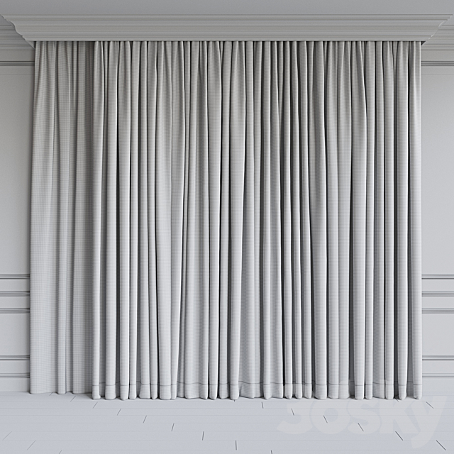 Set of curtains 65 3DSMax File - thumbnail 2