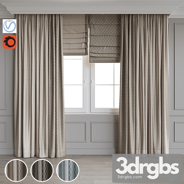 Set of curtains 68 - thumbnail 1