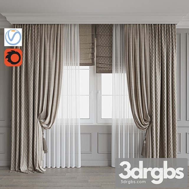 Set of curtains 82 - thumbnail 1