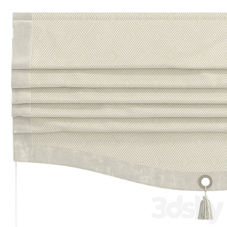 Set of Roman curtains ARISSA (INMA) 3DS Max - thumbnail 2