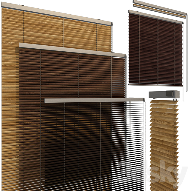 Shutter for windows and doors 3ds Max - thumbnail 3