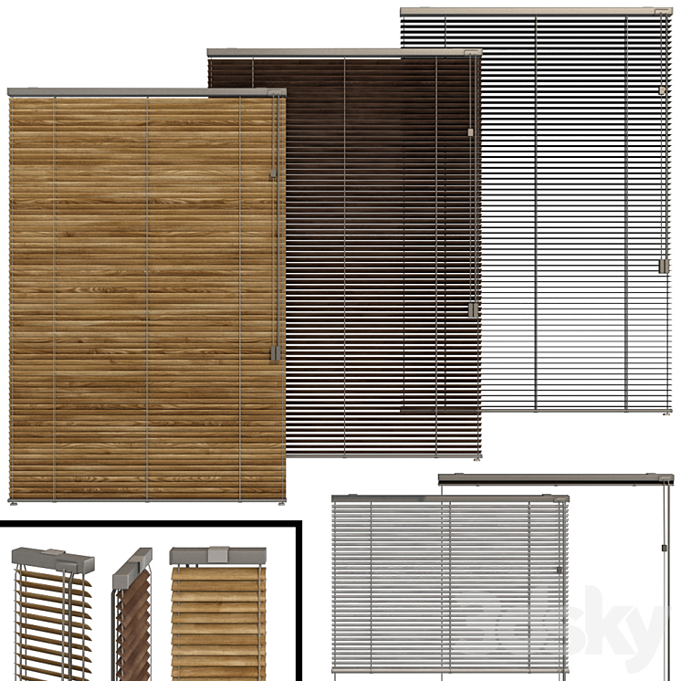 Shutter for windows and doors 3DS Max - thumbnail 1