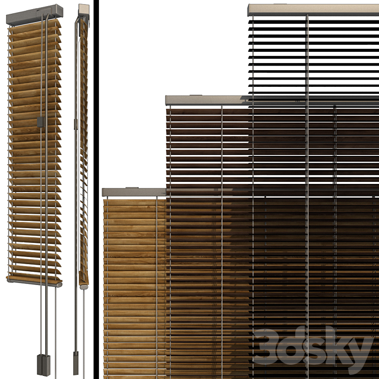 Shutter for windows and doors 3DS Max - thumbnail 2