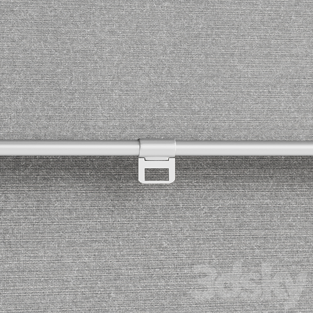 SKOGSKLÖVER. Roller blind.grey 3DS Max Model - thumbnail 3