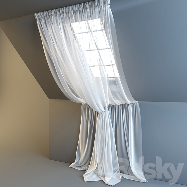 tulle double for attic 3DSMax File - thumbnail 1