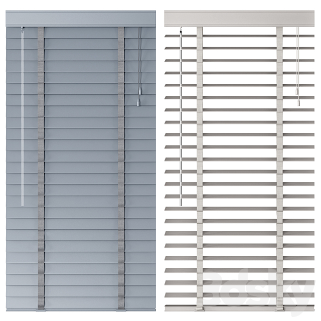 Venetian Blind 01 | NEXT | 50mm Slat Venetian Blind 3DS Max Model - thumbnail 2