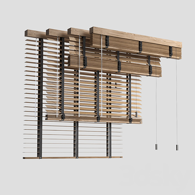 Venetian blinds 1 3DSMax File - thumbnail 3