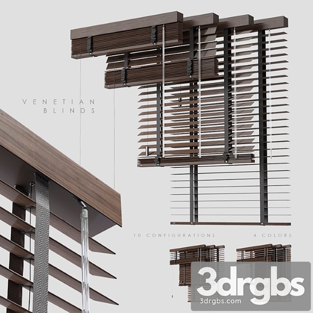 Venetian blinds 2 3dsmax Download - thumbnail 1