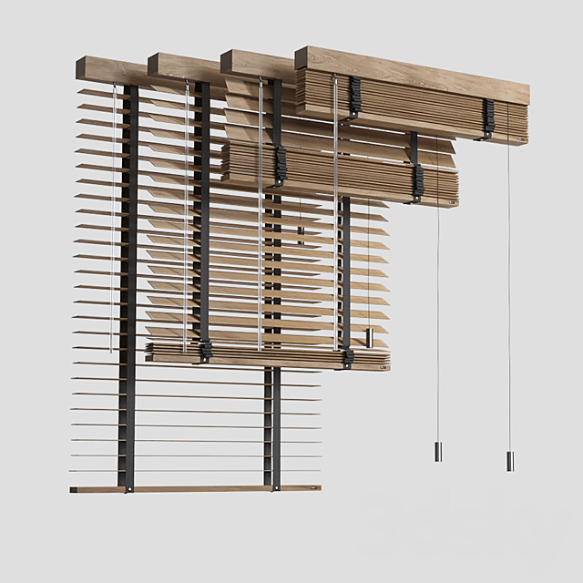 Venetian blinds 2 3DSMax File - thumbnail 3