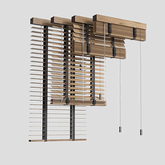 Venetian blinds 3 3dsMax Model - thumbnail 3