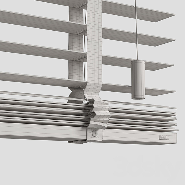 Venetian blinds 3 3dsMax Model - thumbnail 5