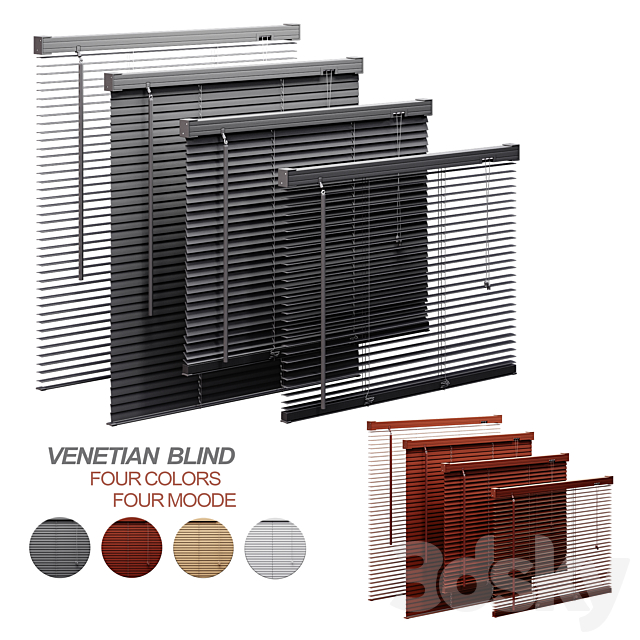 Venetian Blinds01vol1 3DSMax File - thumbnail 1