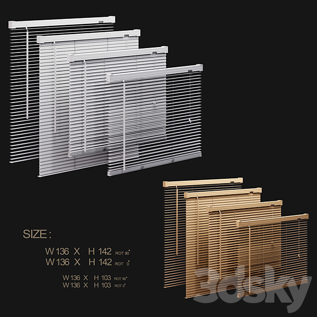 Venetian Blinds01vol1 3DSMax File - thumbnail 2