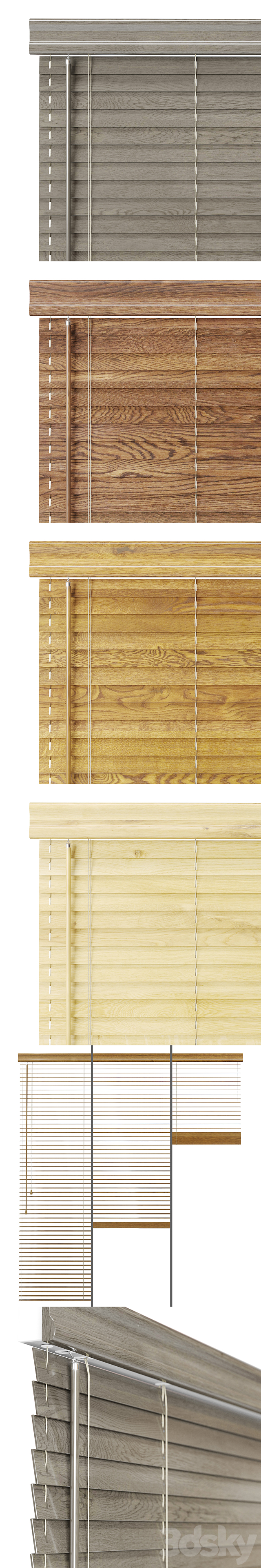 Wooden Blinds 3DSMax File - thumbnail 2