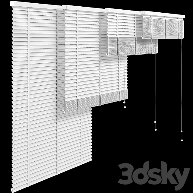 WOODEN JALOUSIE 3DSMax File - thumbnail 5